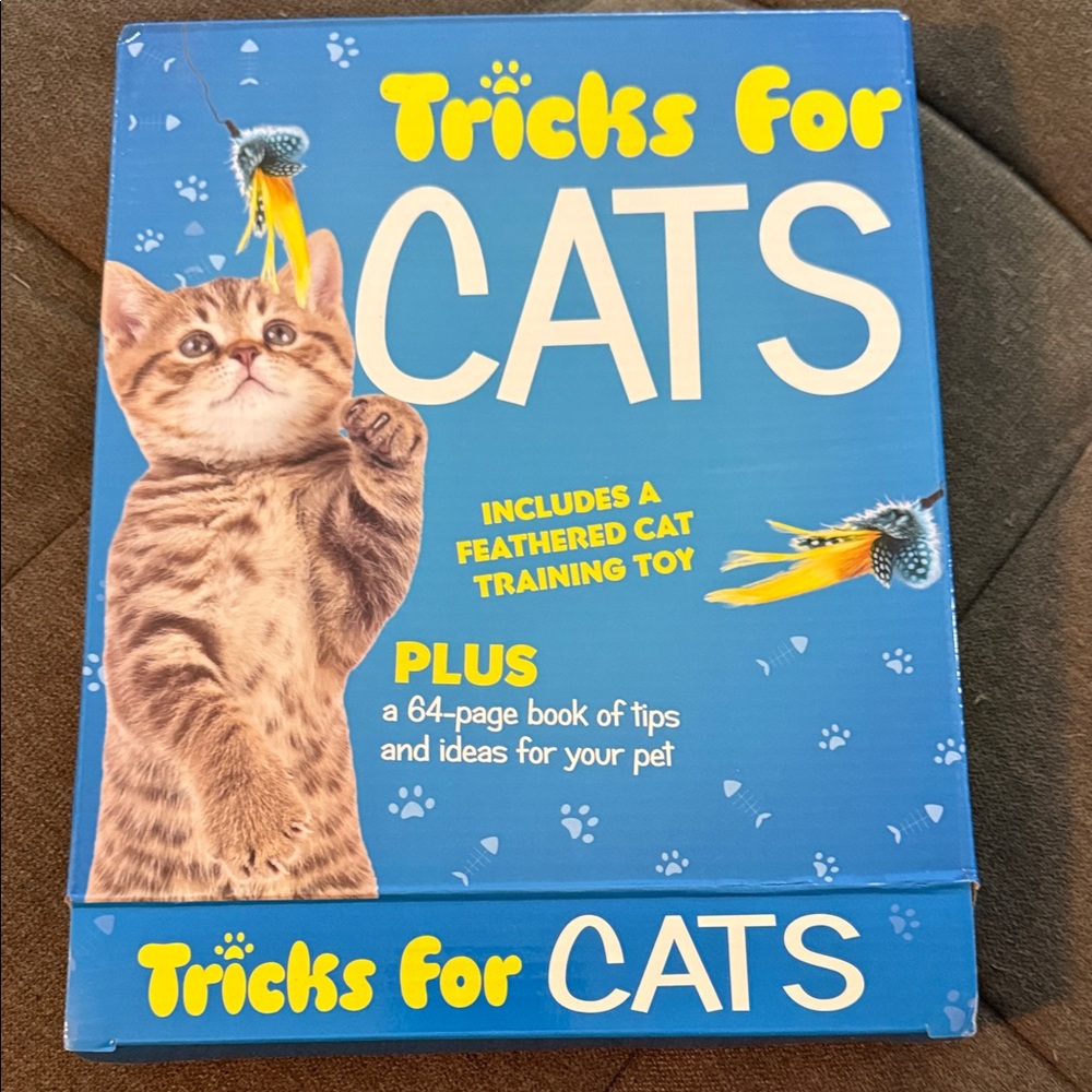 Tricks for Cats Training book-book sale